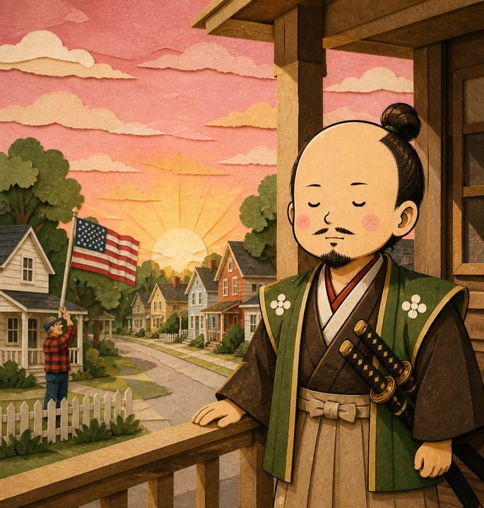 A Samurai Loose in Modern America Volume Two